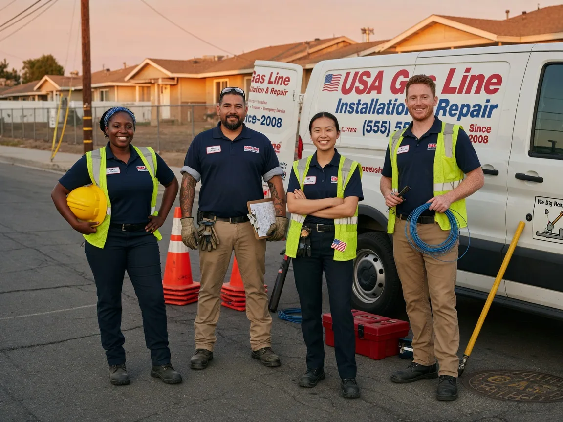 Gas Line Installation company in Andrews, SC